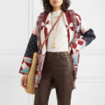 @alanui-fringed jacquard cashmere cardigan