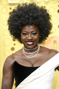 Viola Davis in 3 Forevermark Diamond Necklaces by Rahminov