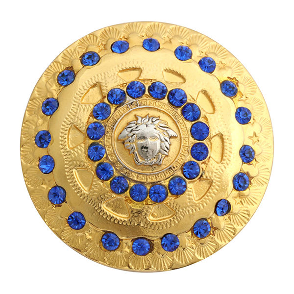 Versace Medusa Brooch a great way to get the 2020 Grammys jewelry looks for less, found on 1stDibs.com for $395