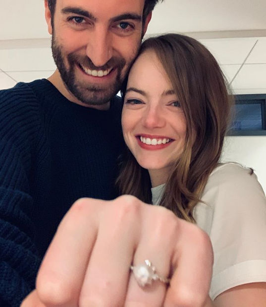 Emma Stone and Fiance David McCary