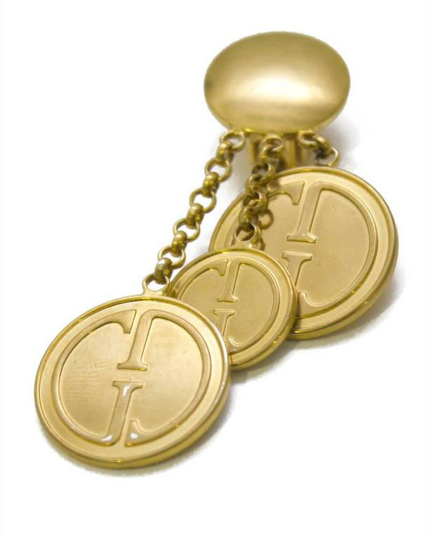 Gucci Logo Drop Earrings