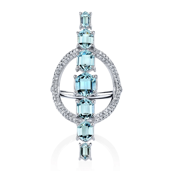 3 Aquamarine ring Ark via National Jeweler