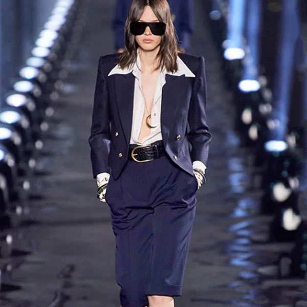 YSL Disco Collar Blouse @modaoperandi