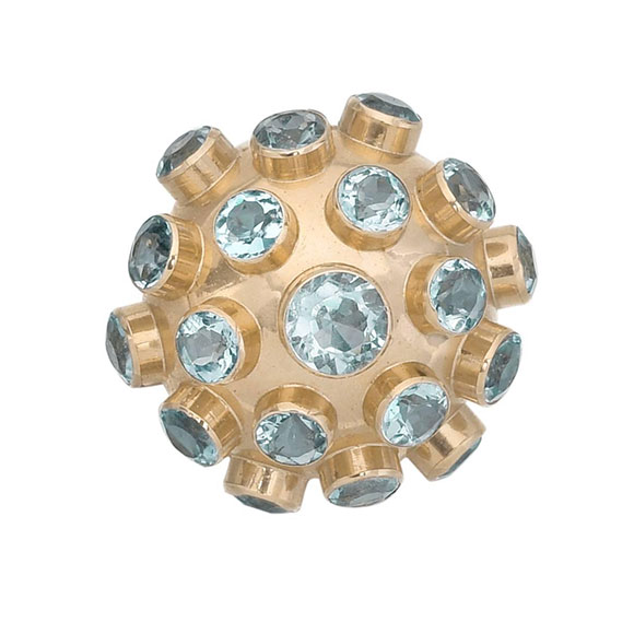 Mid Century Sputnik Brooch