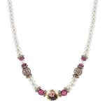 Amethyst Crystals and Pearls from the Downton Abbey Collection