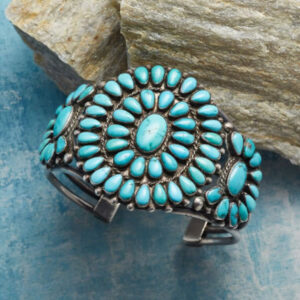 Flowering Turquoise Cuff from Sundance.com